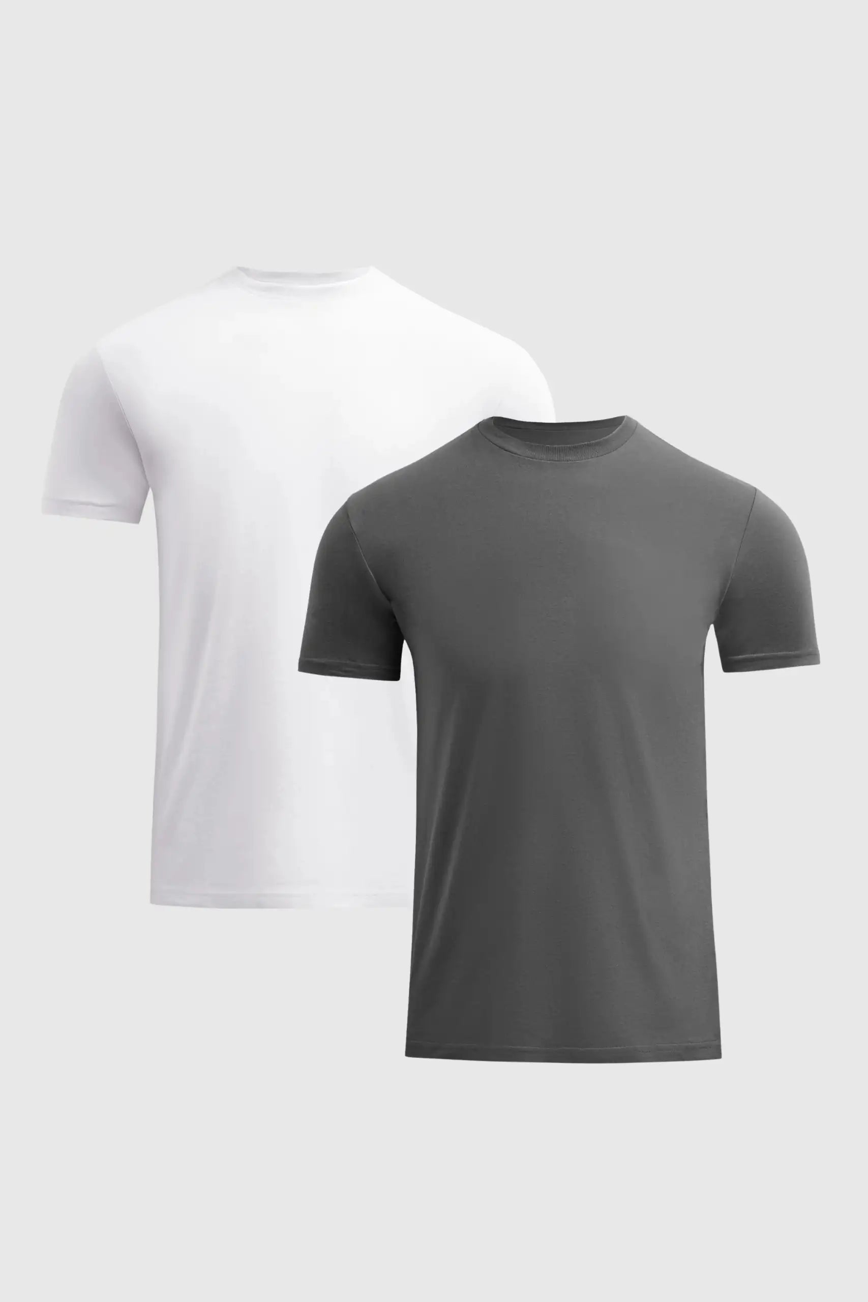 Signature Crew 2-Pack — White & Grey