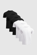 Signature Crew 6-Pack — Black & White