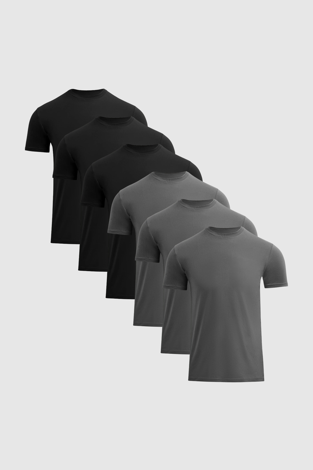 Signature Crew 6-Pack — Black & Grey