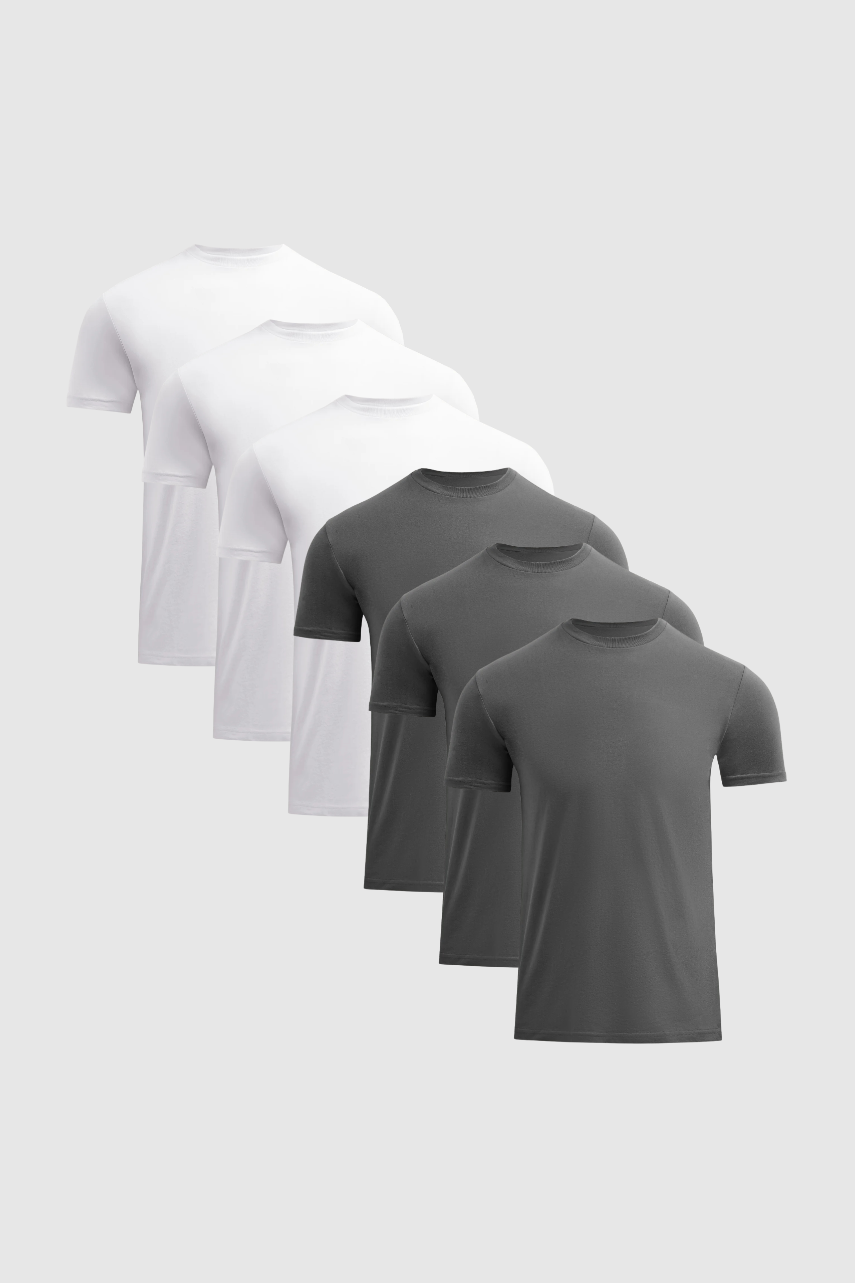 Signature Crew 6-Pack — White & Grey