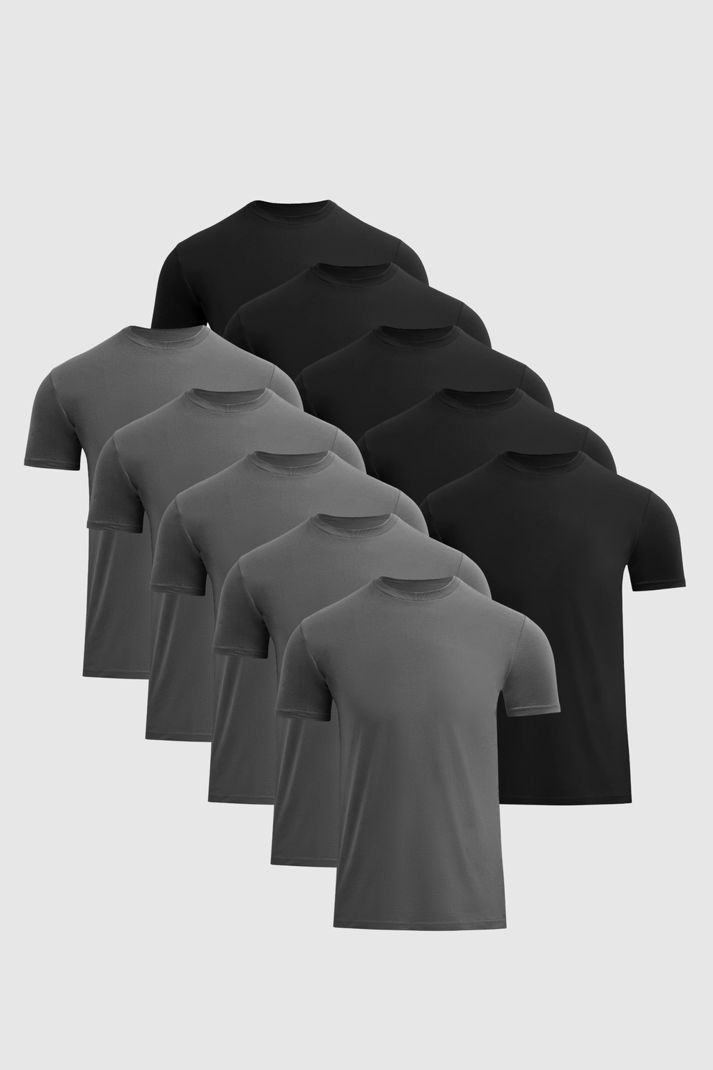 Signature Crew 10-Pack — Black & Grey