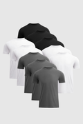 Signature Crew 10-Pack — Black, White & Grey