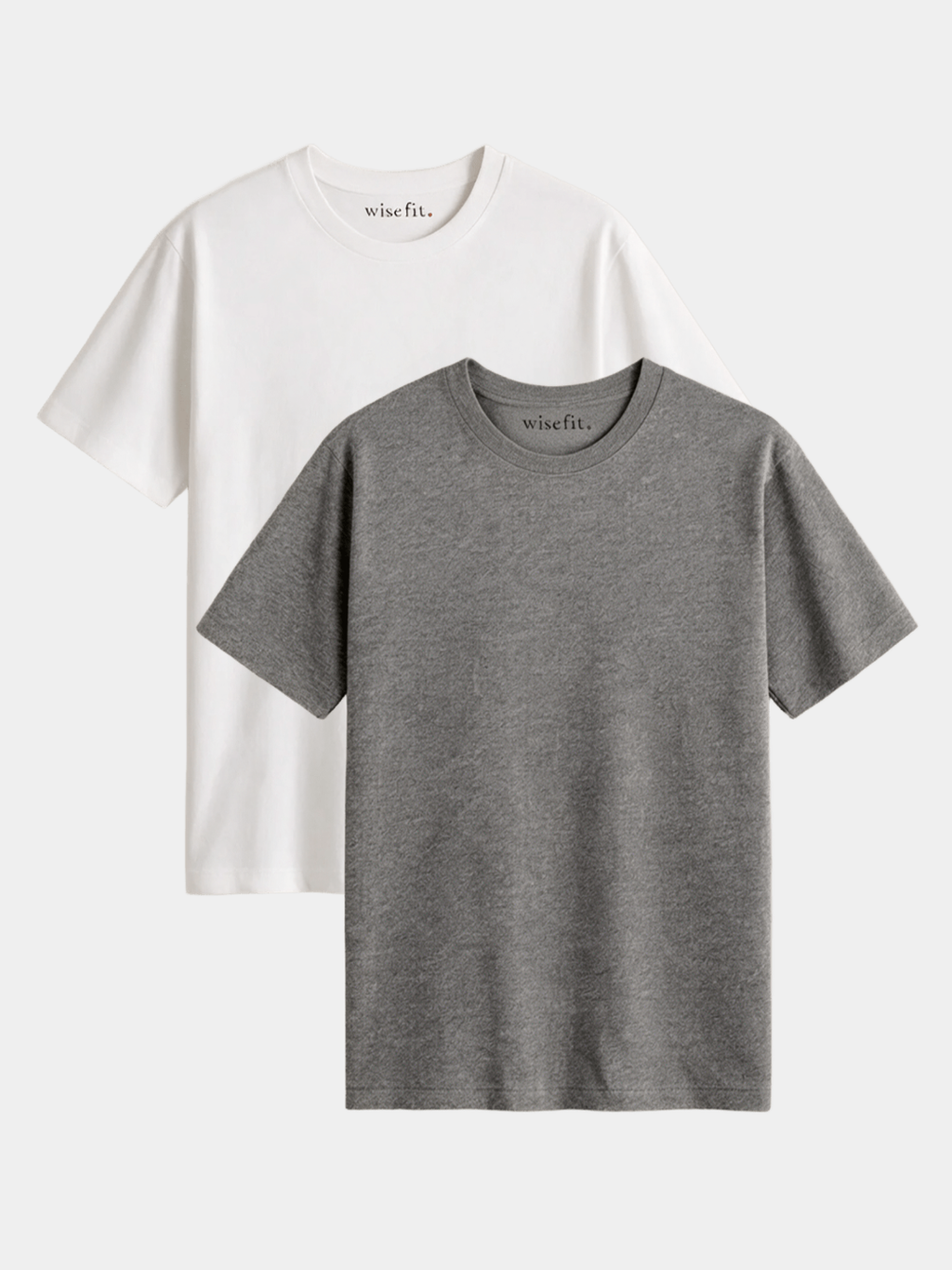 Signature Crew 2-Pack — White & Grey